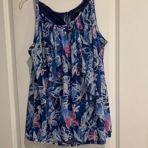 Lane Bryant flutter tank top